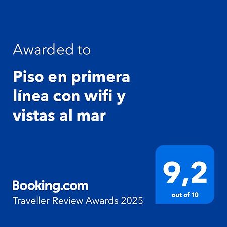 Piso en primera línea con wifi y vistas al mar Lo Pagán Exterior foto