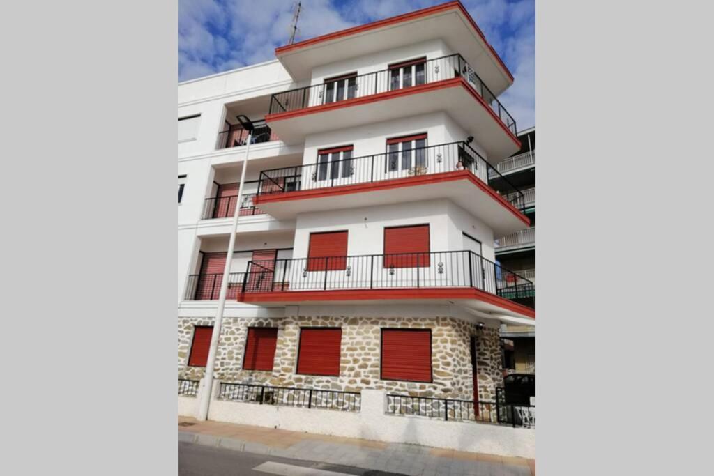 Piso en primera línea con wifi y vistas al mar Lo Pagán Exterior foto